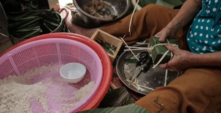 Bánh hồng - loại bánh truyền thống của Bình Định