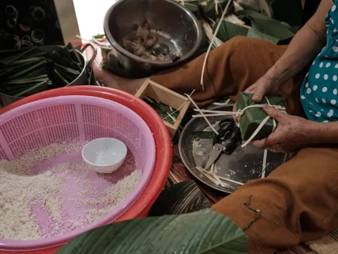 Bánh hồng - loại bánh truyền thống của Bình Định